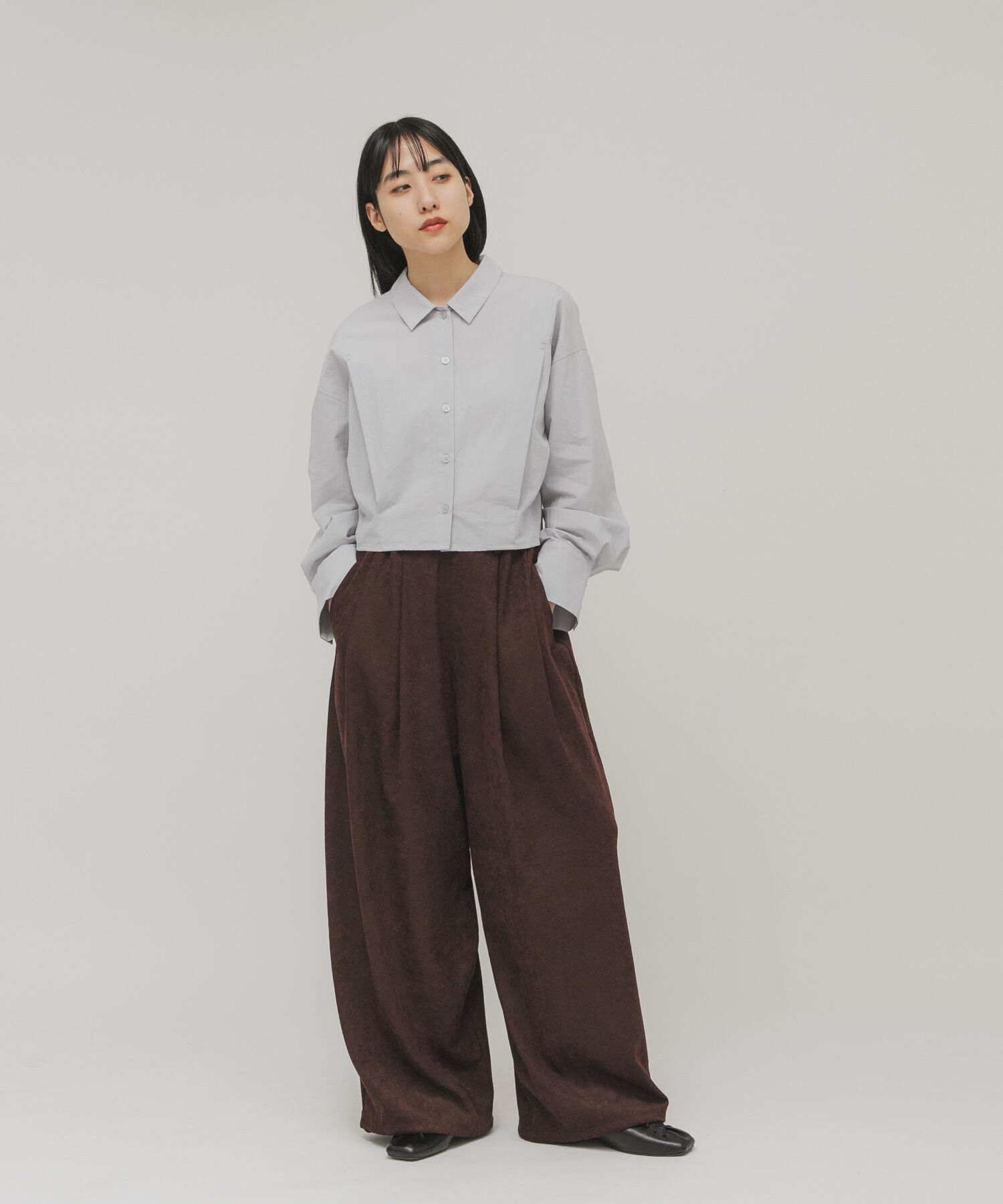  「ピーチスキンWIDEパンツ」|その他|