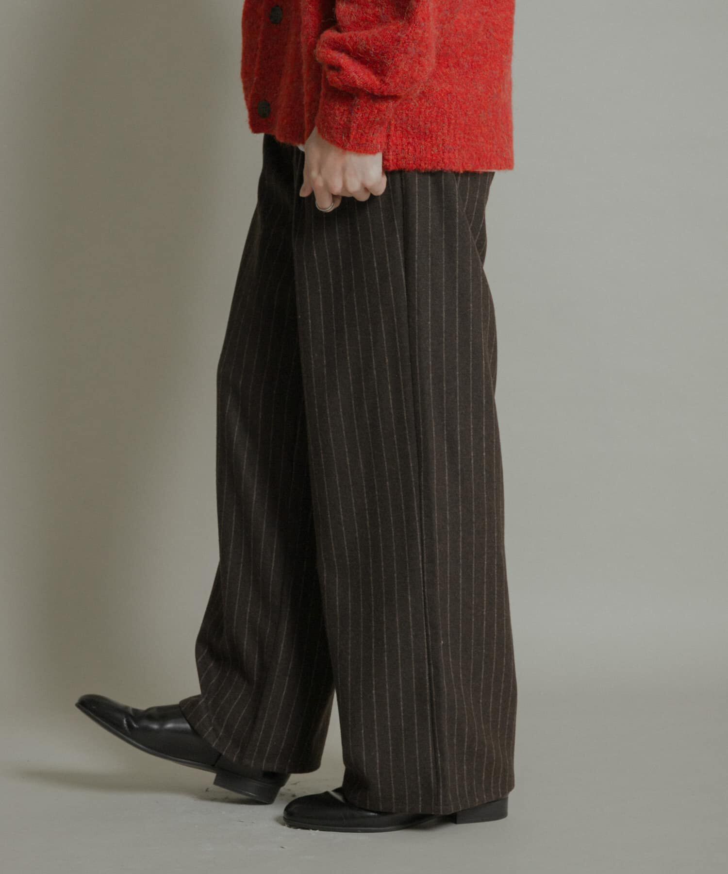 SENSE OF PLACE by URBAN RESEARCH「ウールブレンドカーブポケットストレートパンツ」|その他|