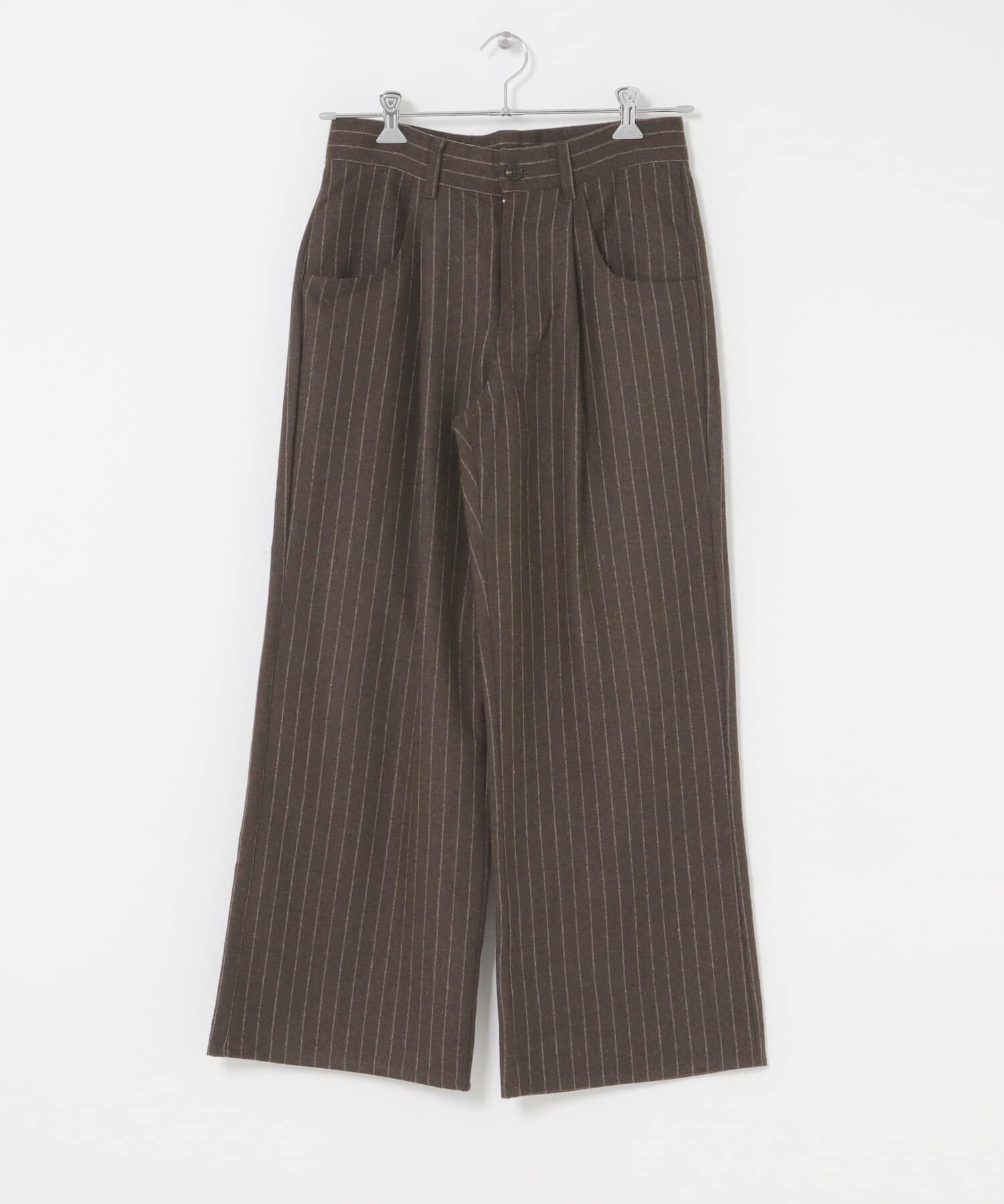 SENSE OF PLACE by URBAN RESEARCH「ウールブレンドカーブポケットストレートパンツ」|その他|