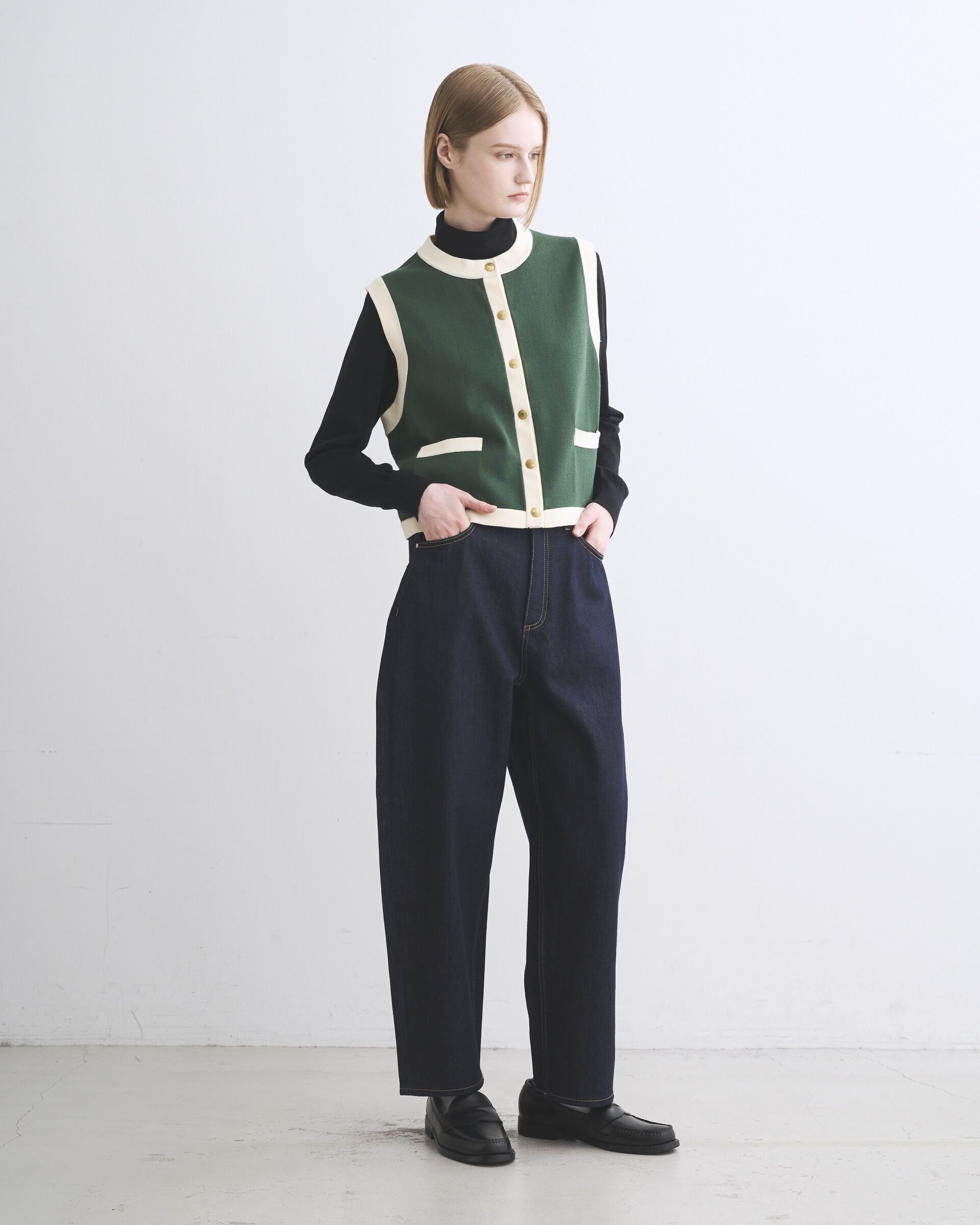 Traditional Weatherwear「ARKLEY VEST KNIT」|ダウンベスト・ベスト|