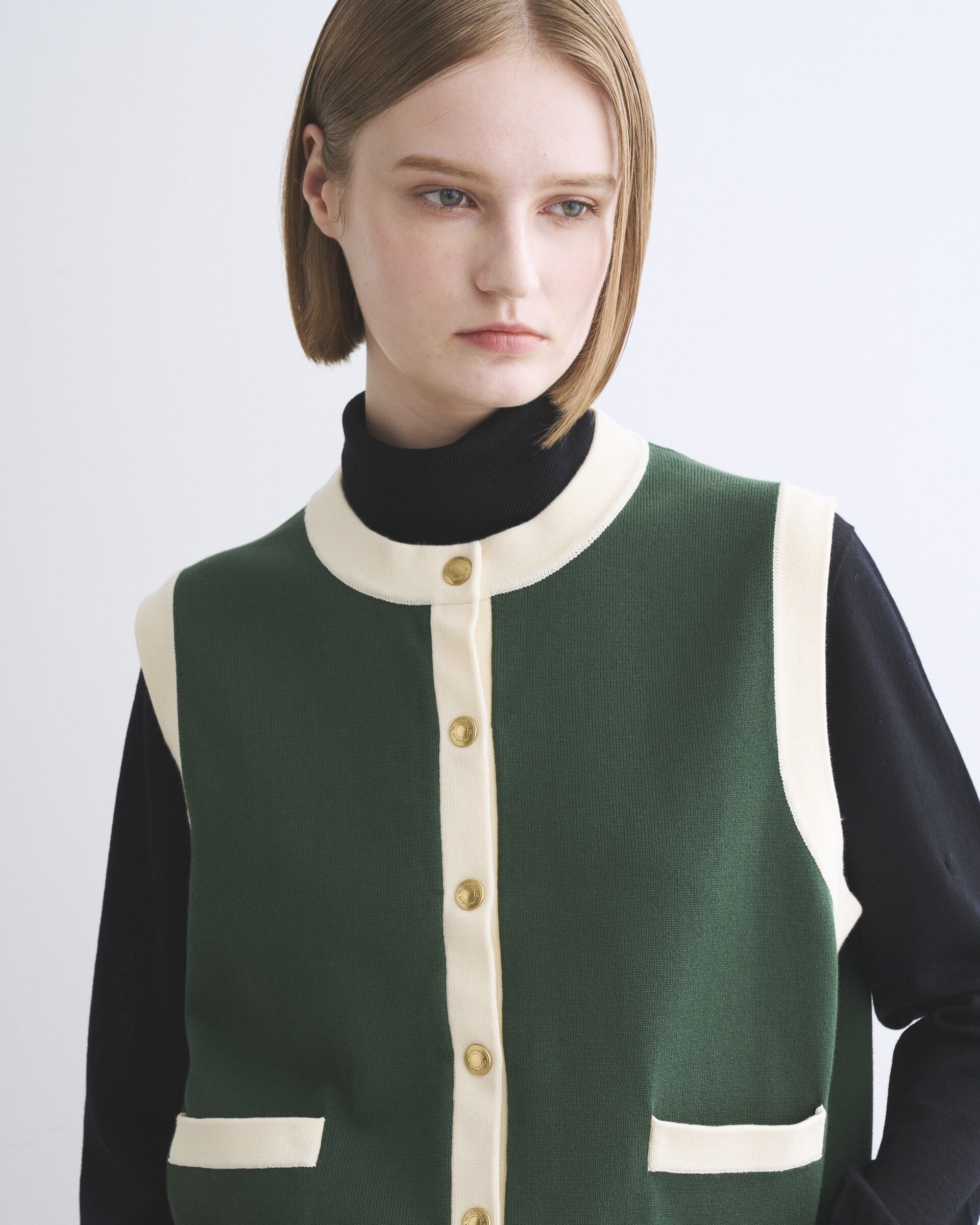 Traditional Weatherwear「ARKLEY VEST KNIT」|ダウンベスト・ベスト|