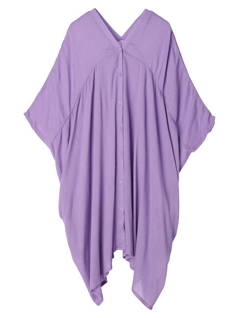 earth music&ecology「レーヨンビッグシャツチュニック」|チュニック|