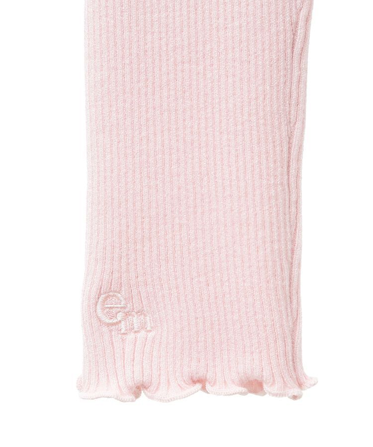 earth music&ecology「袖口刺繍リブニットプルオーバー」|ニット・セーター|