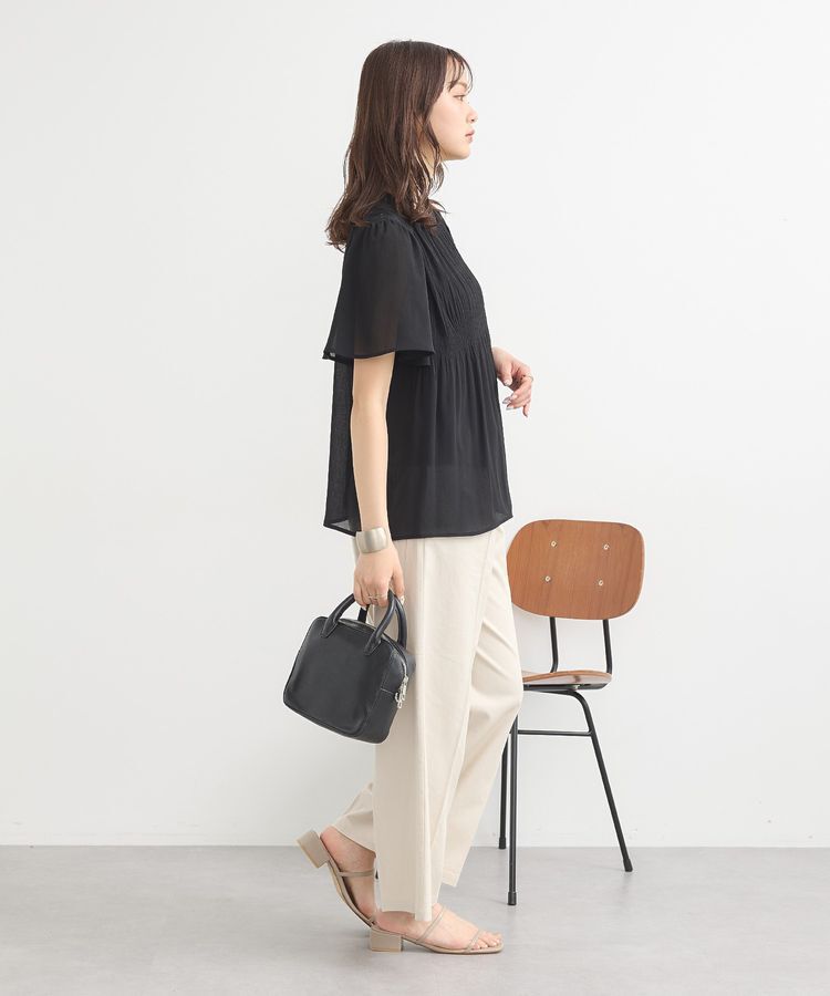 earth music&ecology「リラックスイージーパンツ / リネン混」|その他|