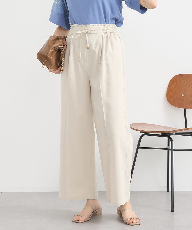 earth music&ecology「リラックスイージーパンツ / リネン混」|その他|