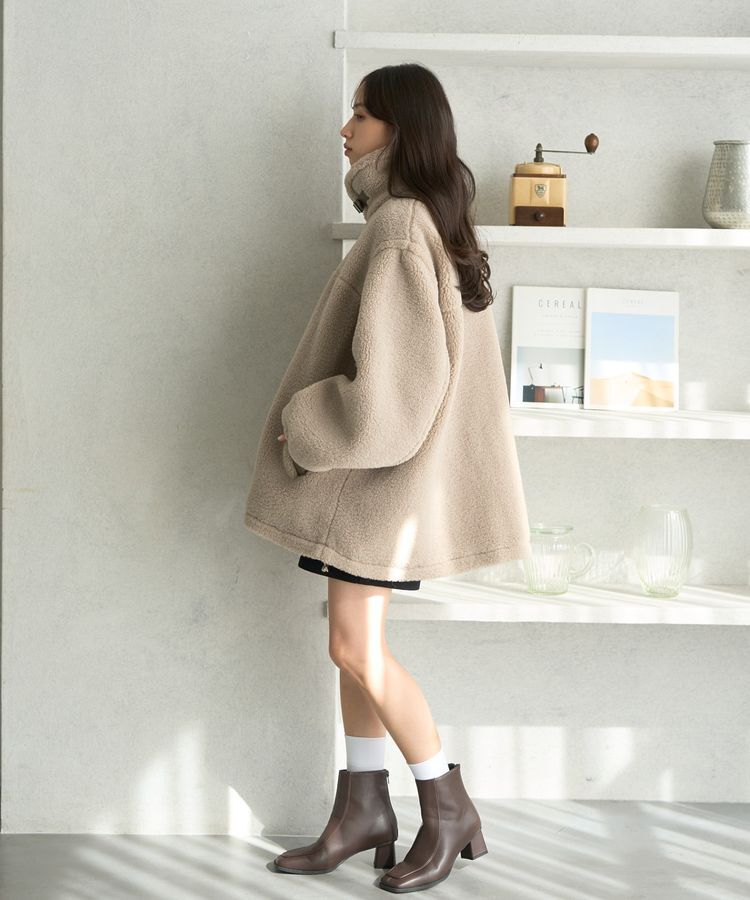 earth music&ecology「ボアルーズブルゾン」|ブルゾン・スタジャン|