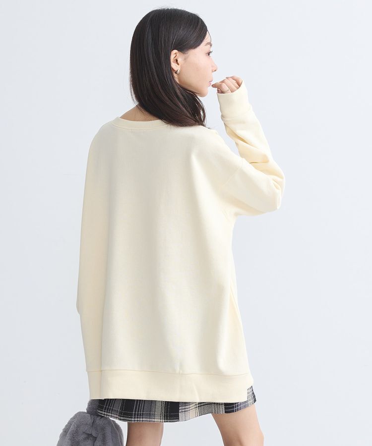 earth music&ecology「ウラケプリントプルオーバー」|スウェット・ジャージ|