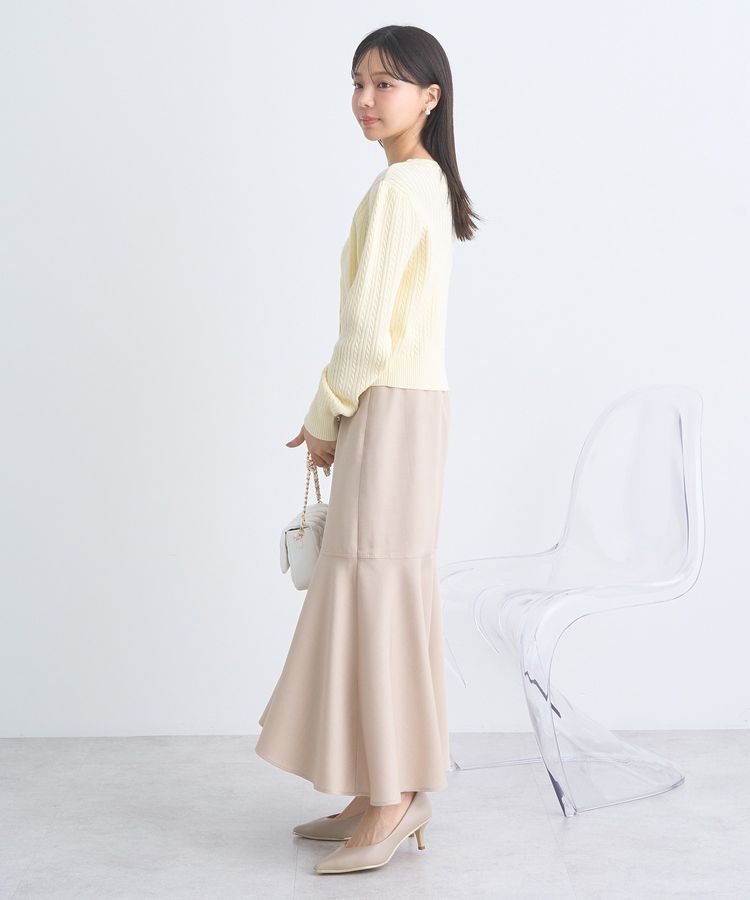 earth music&ecology「アシメティアードマーメイドスカート」|フレア|