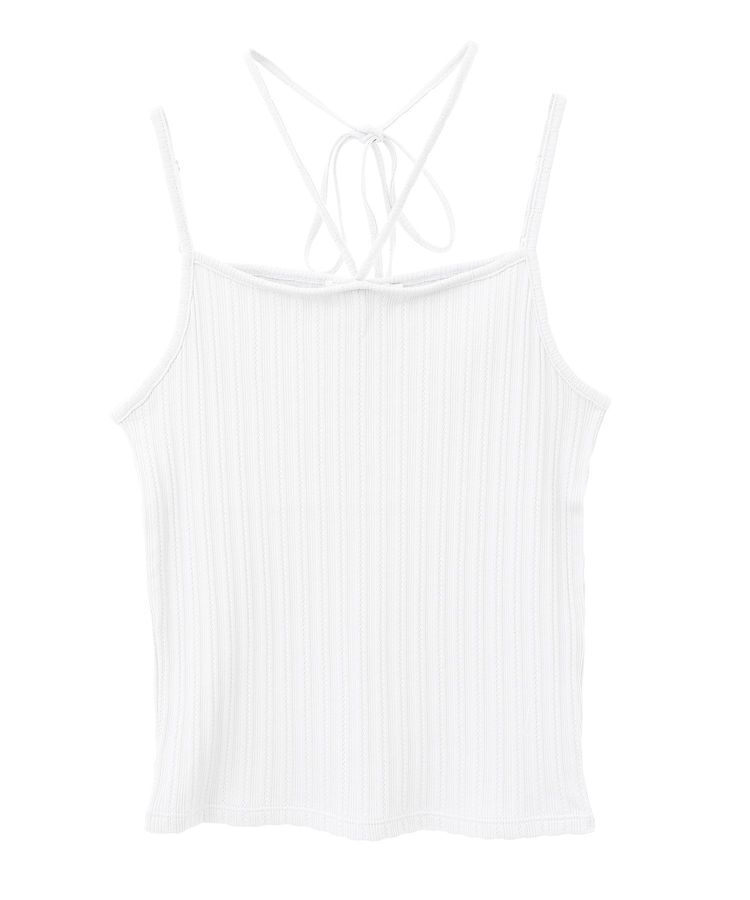 earth music&ecology「コード付きキャミソール」|キャミソール|