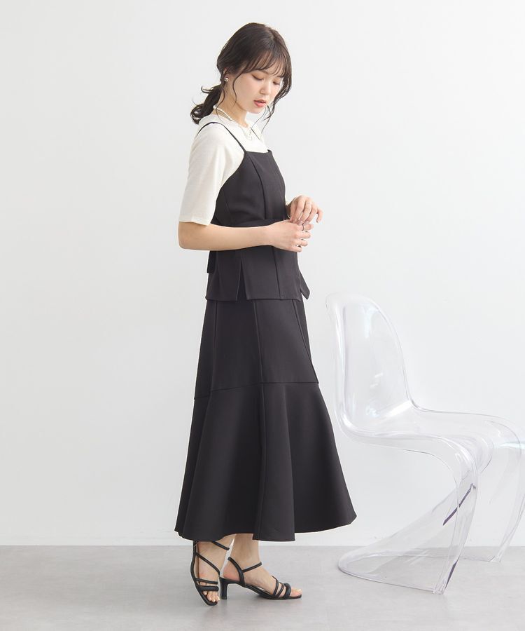 earth music&ecology「ビスチェドッキングワンピース」|ワンピース|