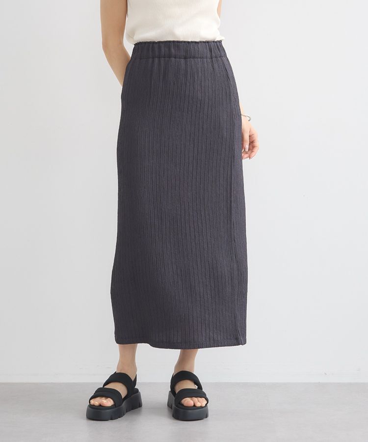 earth music&ecology「選べる丈カットナロースカート」|タイト|