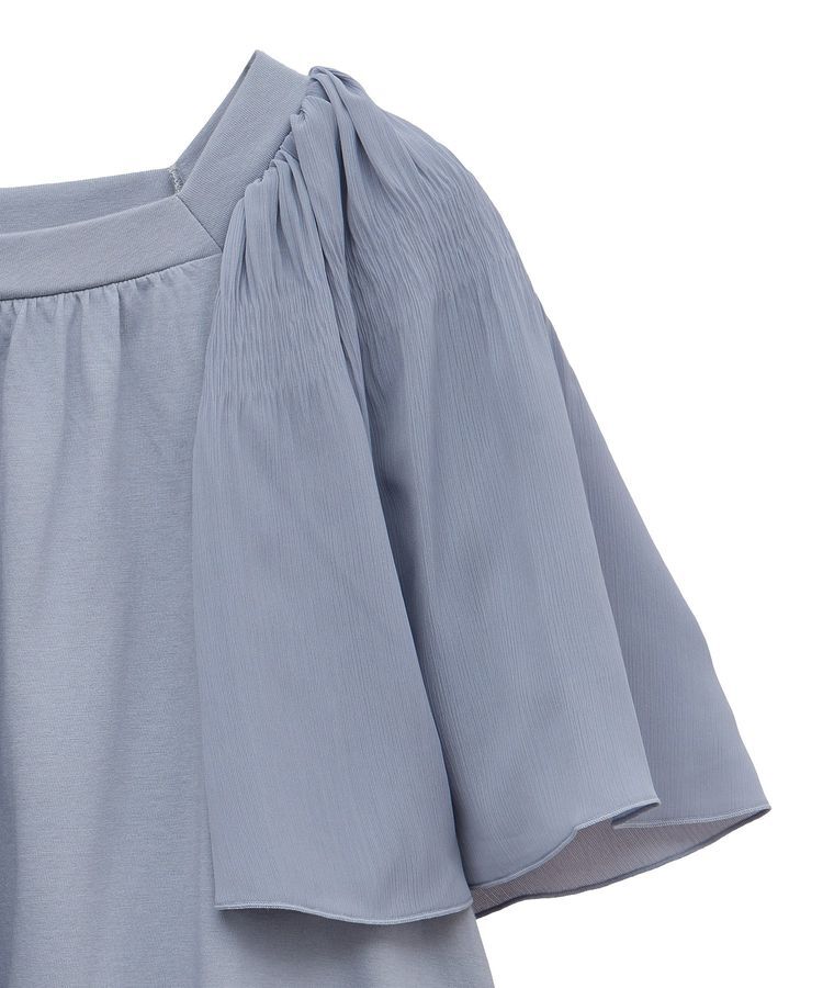 earth music&ecology「マジョリカフレアスリーブスクエアプルオーバー」|Tシャツ・カットソー|