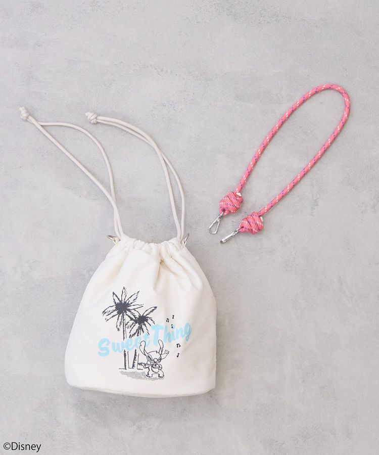 earth music&ecology「スティッチ/ロープコードパファーバッグ」|ショルダー・メッセンジャー|