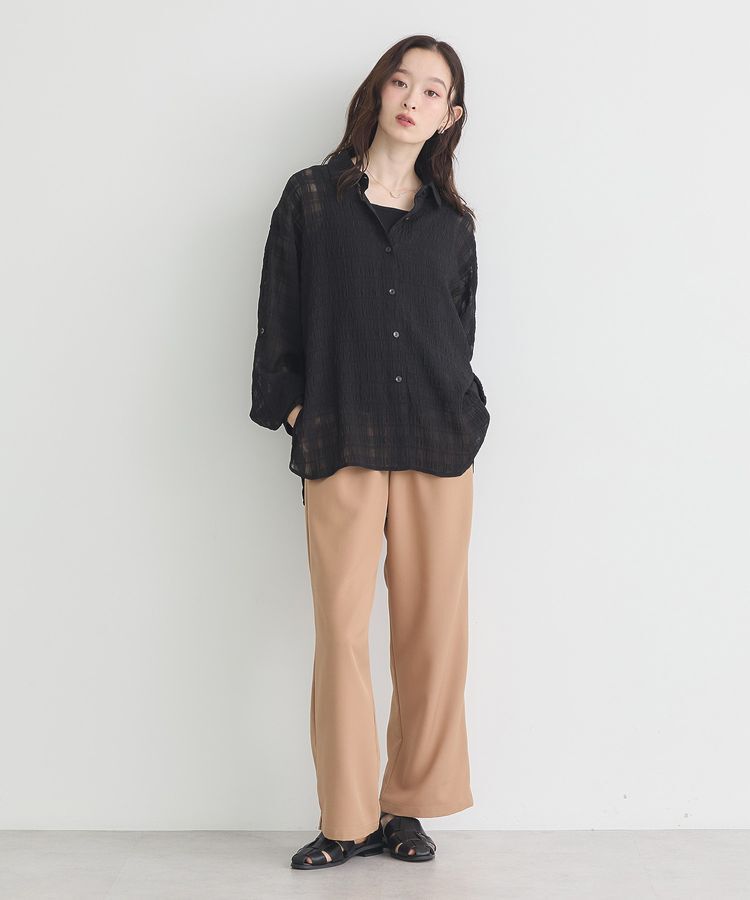 earth music&ecology「リラックスワイドパンツ」|その他|