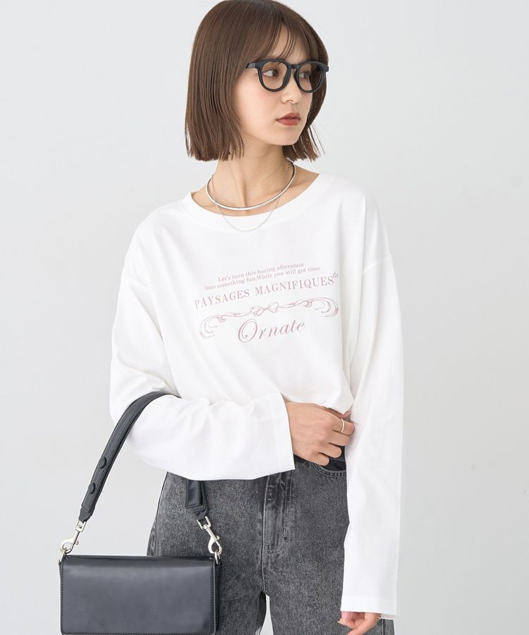 earth music&ecology「アソートグラフィックロンTEE」|Tシャツ・カットソー|