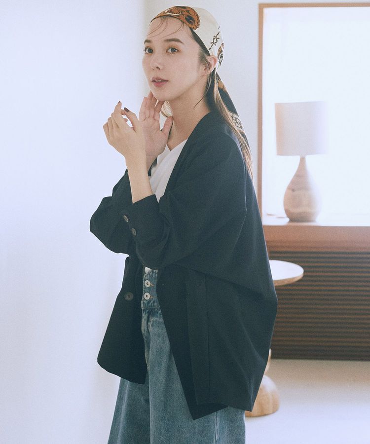 earth music&ecology「シアードルマンジャケット」|テーラードジャケット|