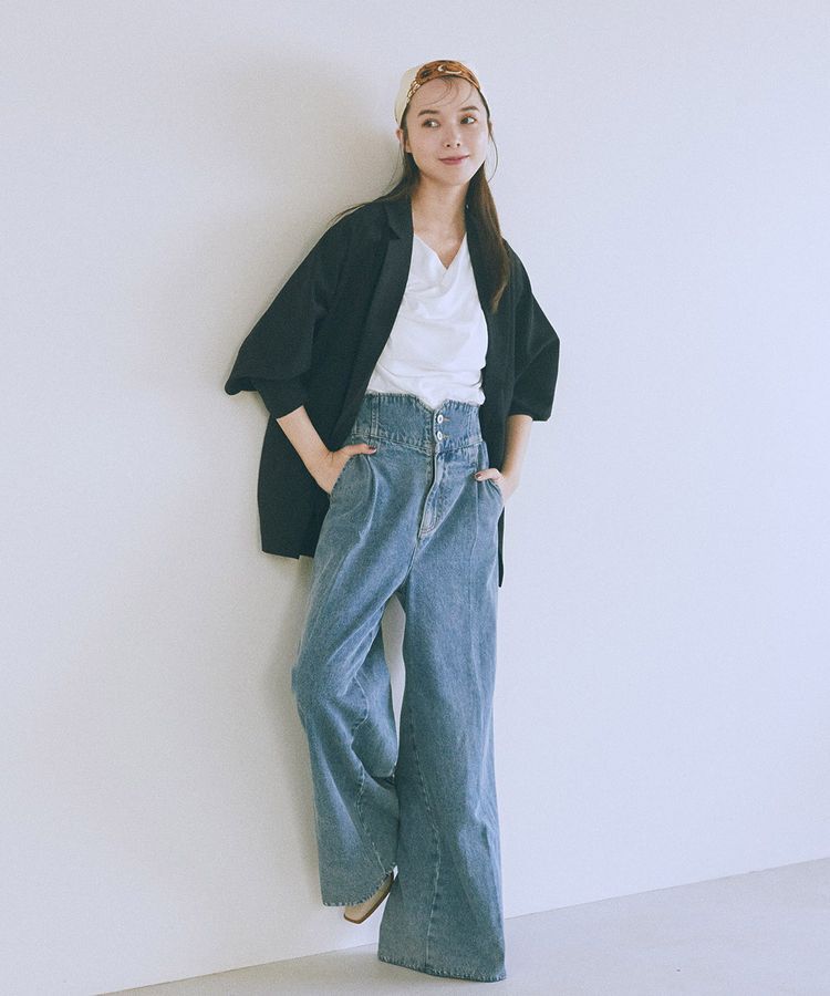 earth music&ecology「シアードルマンジャケット」|テーラードジャケット|