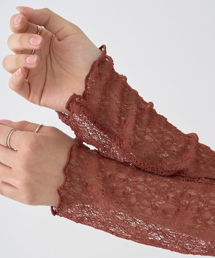 earth music&ecology「ストレッチレースシャツ」|シャツ・ブラウス|