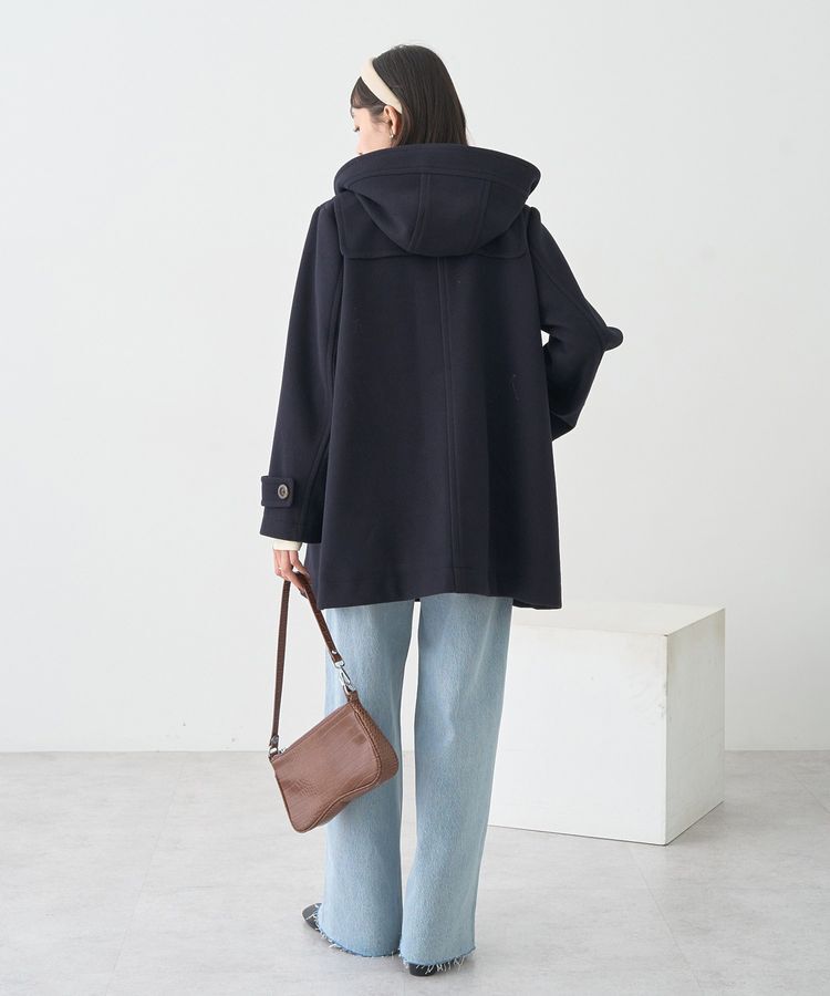 earth music&ecology「セルフカットワイドデニムパンツ」|デニム|