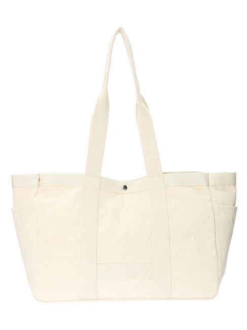  「andmikka.キャンバススクエアビッグトート」|ハンドバッグ|