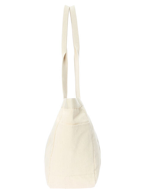  「andmikka.キャンバススクエアビッグトート」|ハンドバッグ|