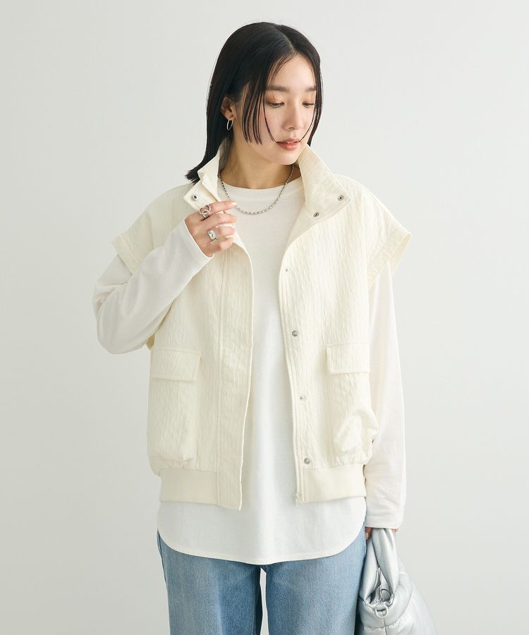 Green Parks「2WAY  ジャガードブルゾン」|その他|