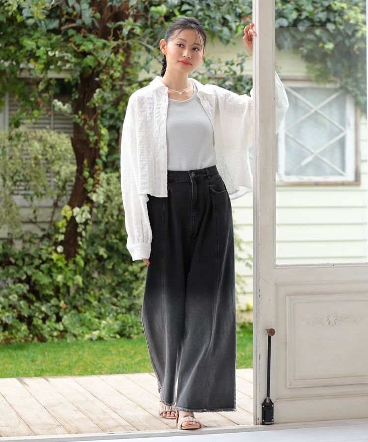 Green Parks「・Petit Fleur ラメリブタンクトップ」|インナー|