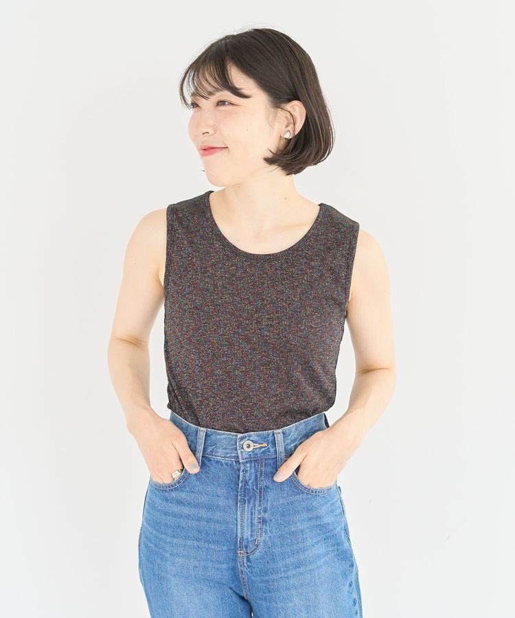 Green Parks「・Petit Fleur ラメリブタンクトップ」|インナー|