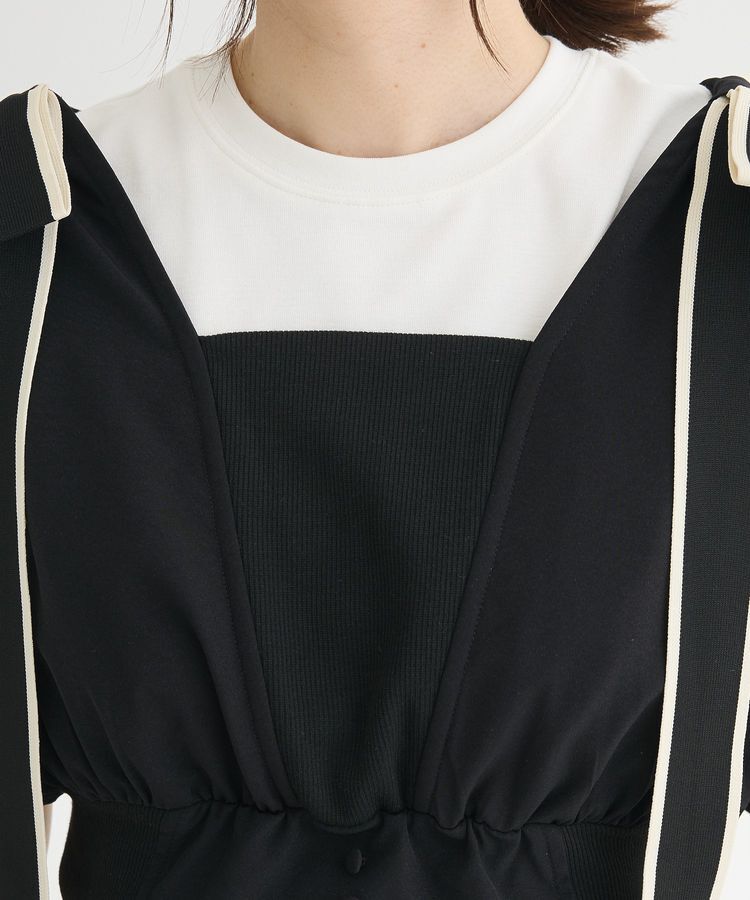 Green Parks「・swing by ショルダーリボンノースリーブ」|Tシャツ・カットソー|