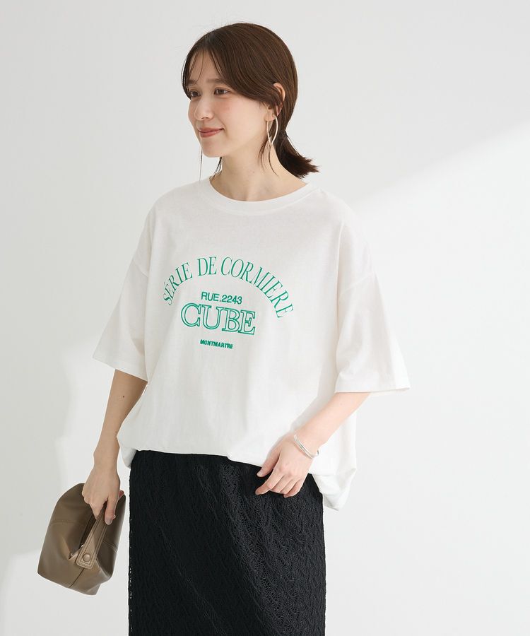 Green Parks「刺繍ロゴチュニック」|チュニック|