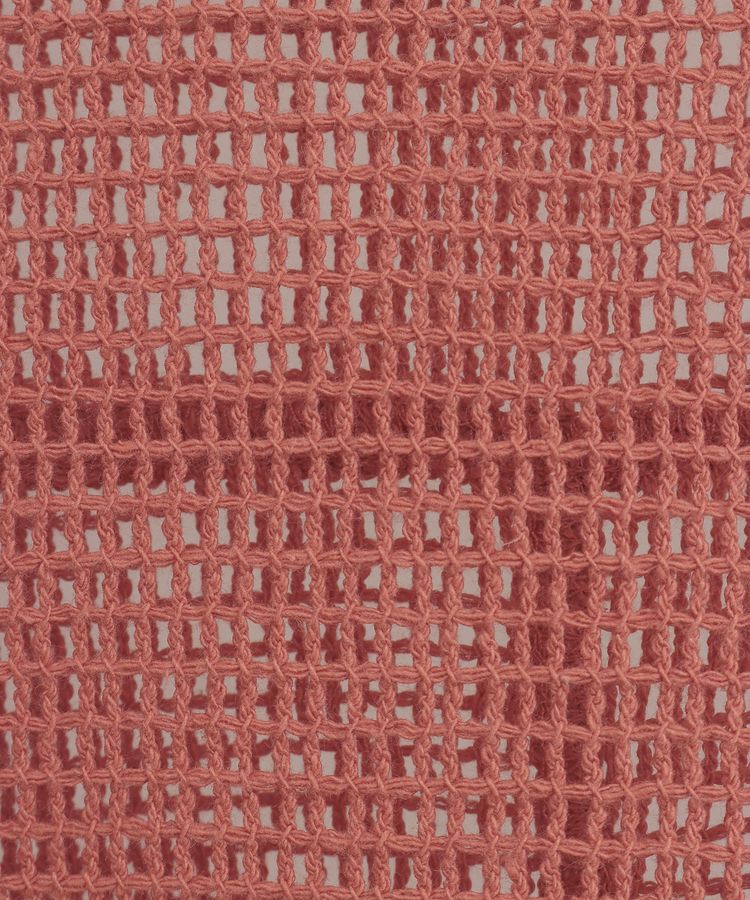 armonia「七分袖コットンメッシュラグラントップス」|Tシャツ・カットソー|