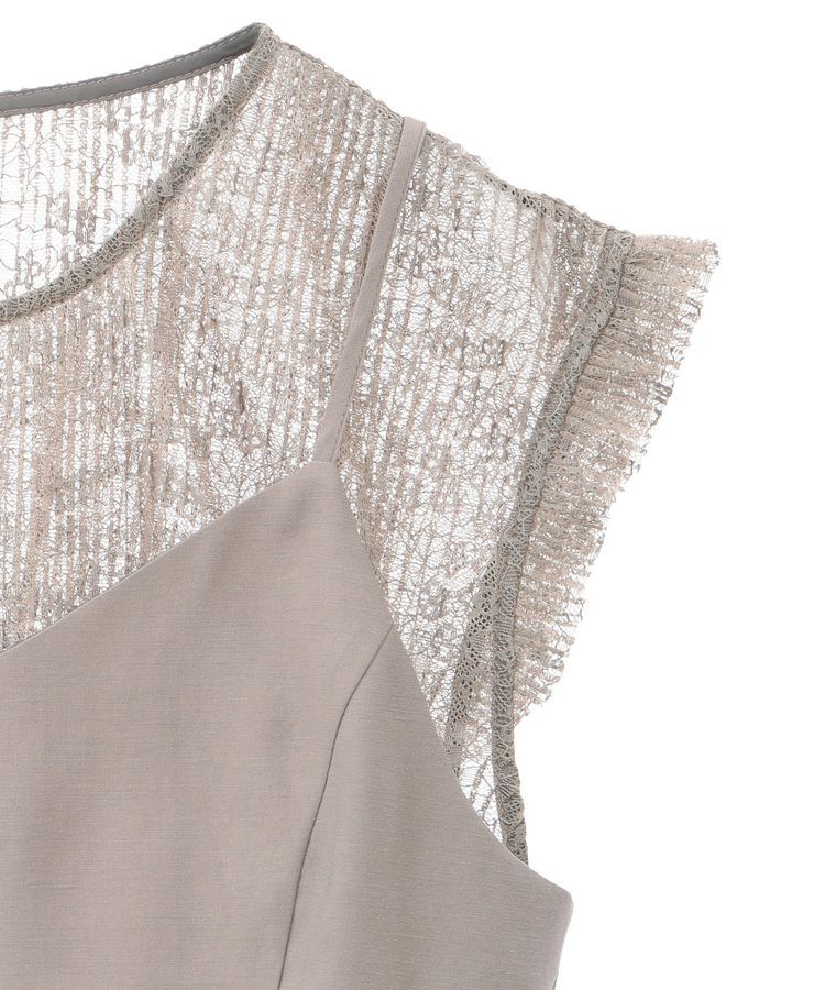 Green Parks「・ELENCARE DUE ドッキングレースブラウス」|シャツ・ブラウス|