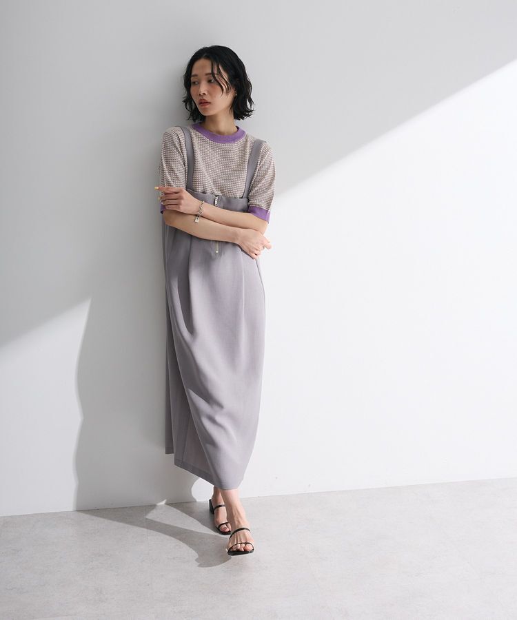 Green Parks「・swing by マルチカラージャカードニット」|Tシャツ・カットソー|