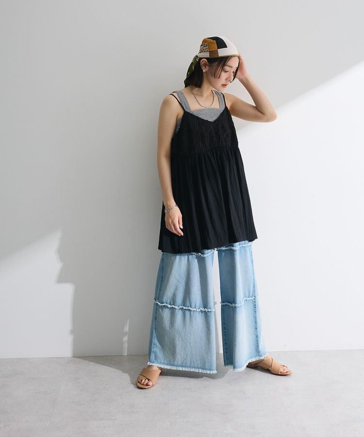 Green Parks「テープ刺繍ビスチェ」|キャミソール|