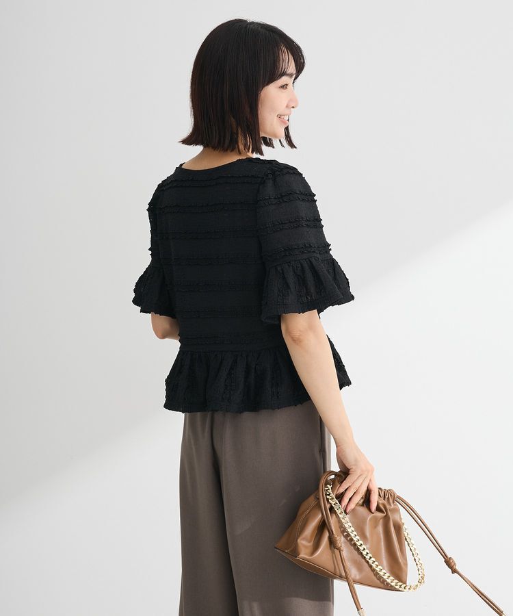 Green Parks「・SUGAR SPOON レースフリルプルオーバー」|Tシャツ・カットソー|