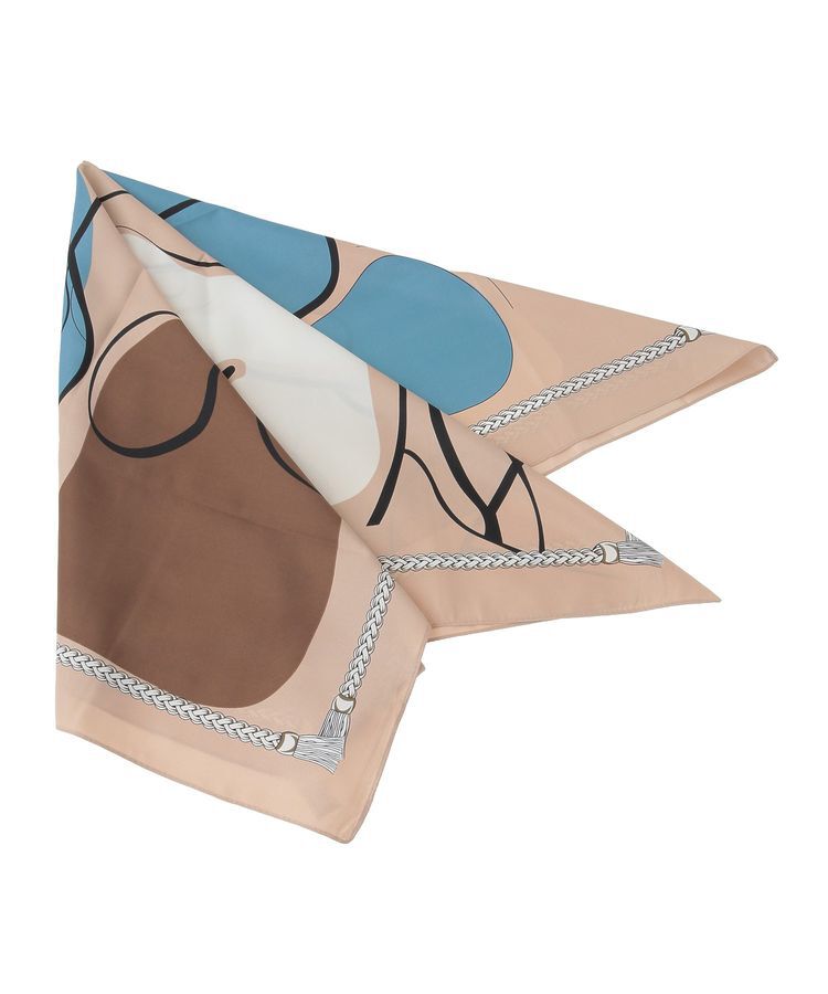 Green Parks「・モダンパターンスカーフ 90&times;90」|バンダナ・スカーフ|