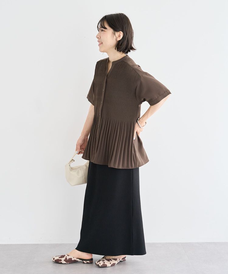 Green Parks「・ELENCARE DUE リブナロースカート」|タイト|