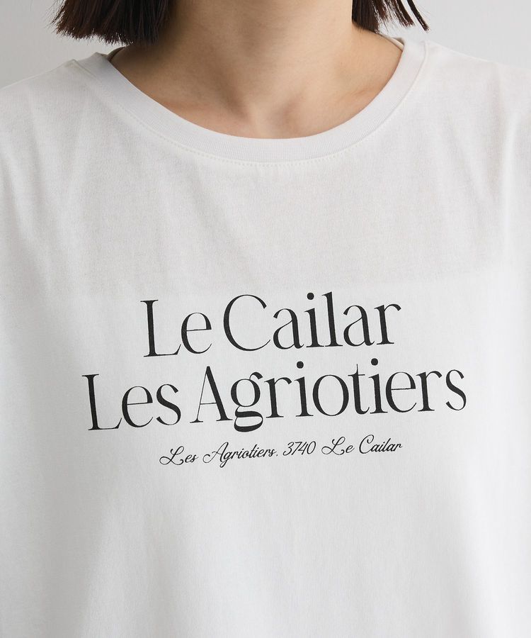 Green Parks「ノースリーブフェミニンロゴプルオーバー」|Tシャツ・カットソー|