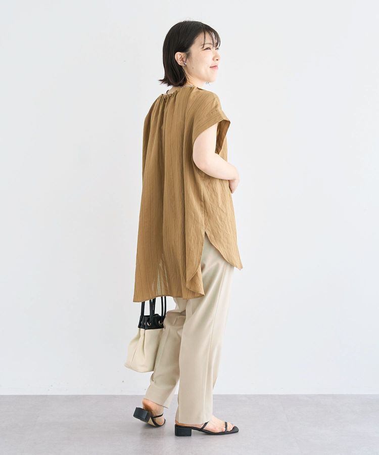 Green Parks「ドロストネックフレンチスリーブブラウス」|シャツ・ブラウス|