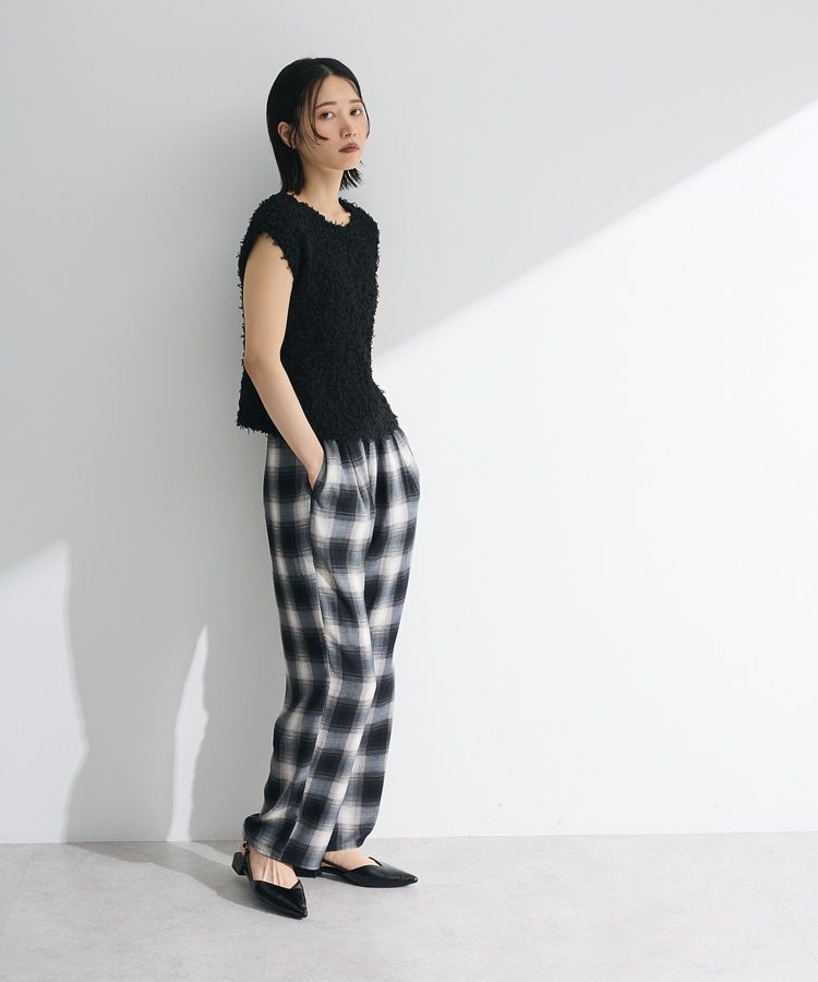 Green Parks「・swing by チュールヤーンプルオーバー」|ベスト・ジレ|