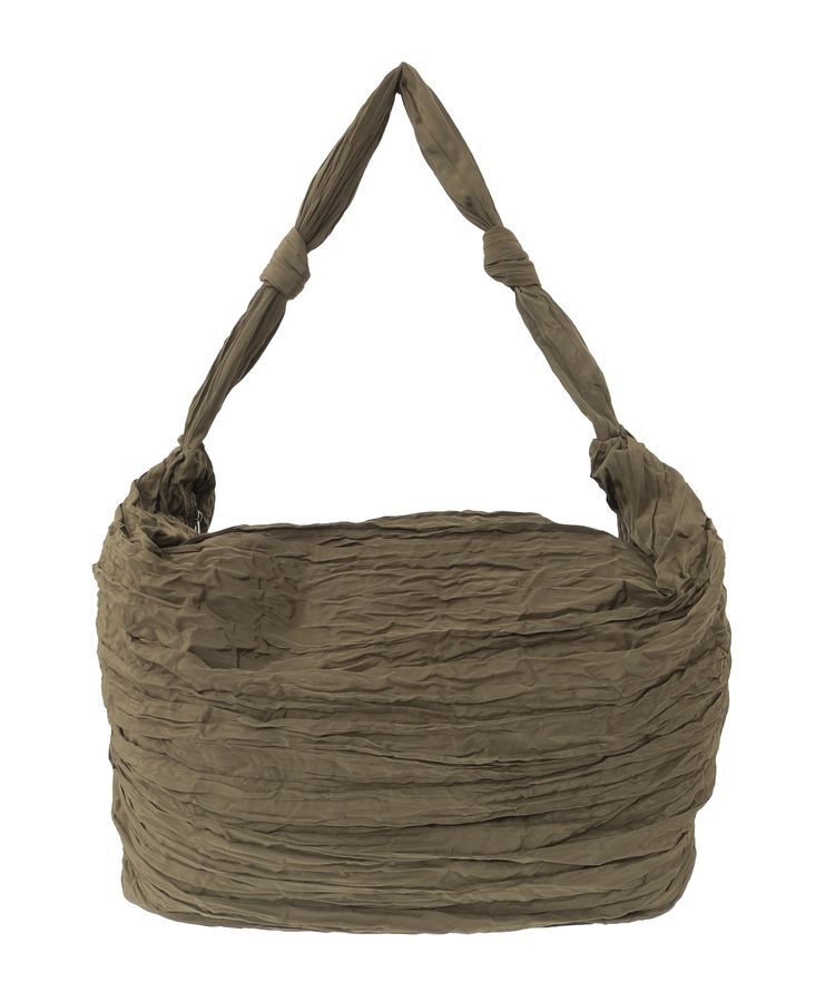 Green Parks「・QUON ワイドプリーツショルダーバッグ」|ショルダー・メッセンジャー|