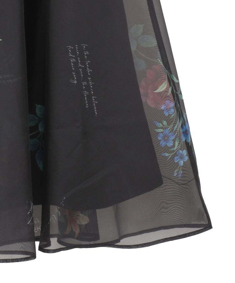 Green Parks「・SUGAR SPOON フラワーptシアーフレアスカート」|フレア|