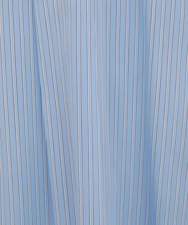 Green Parks「ノースリーブストライプフリルブラウス」|シャツ・ブラウス|