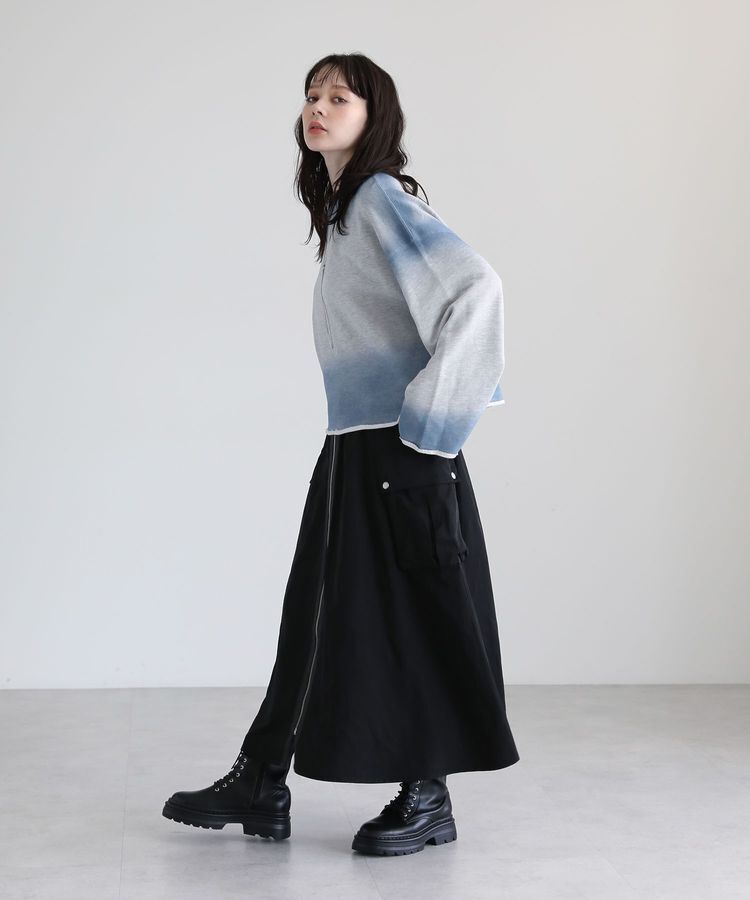 Green Parks「・SUGAR SPOON ミリタリーフレアスカート」|フレア|