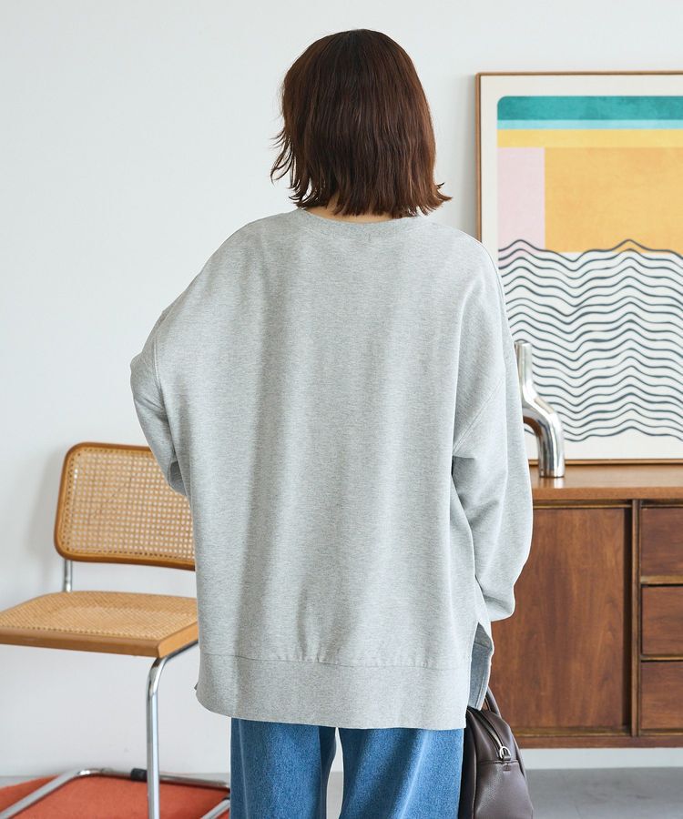 Green Parks「カレッジロゴ裏毛チュニック」|チュニック|