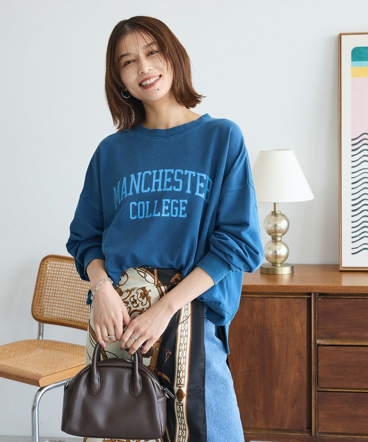 Green Parks「アソートカレッジロゴ裏毛プルオーバー」|スウェット・ジャージ|