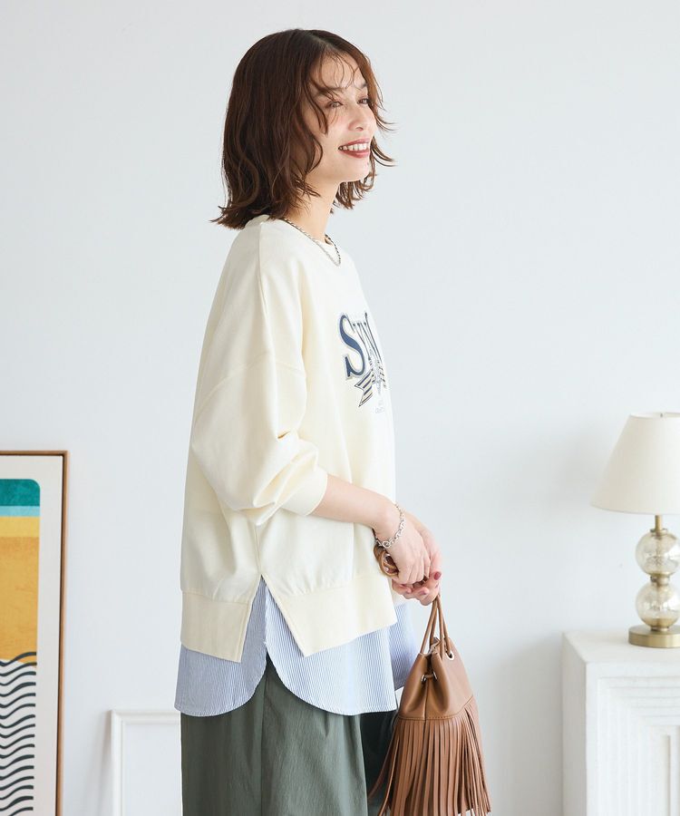 Green Parks「アソートカレッジロゴ裏毛プルオーバー」|スウェット・ジャージ|