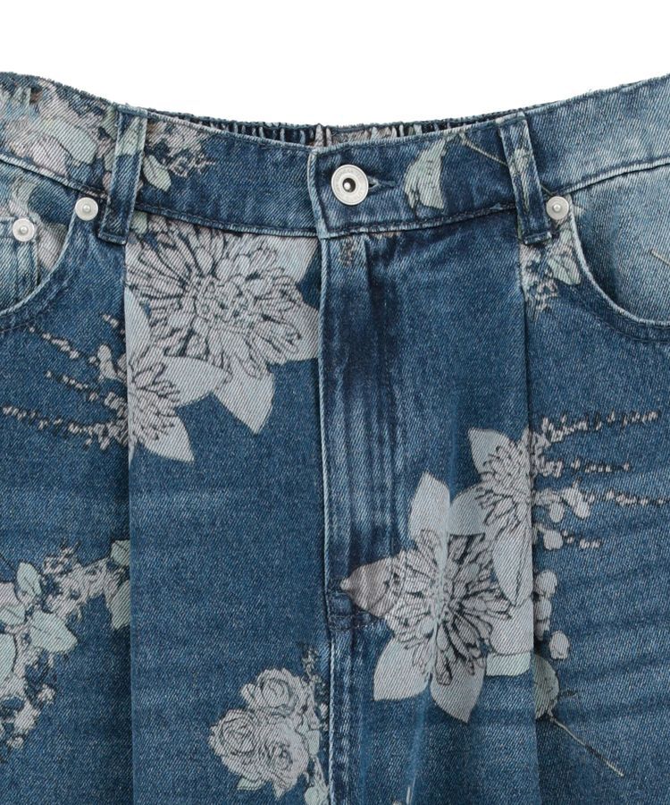 Green Parks「・SUGAR SPOON フラワーptデニムパンツ」|デニム|