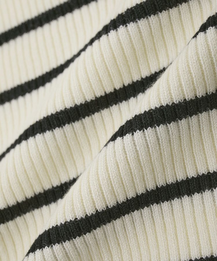 Green Parks「袖口金釦リブニットプルオーバー」|ニット・セーター|