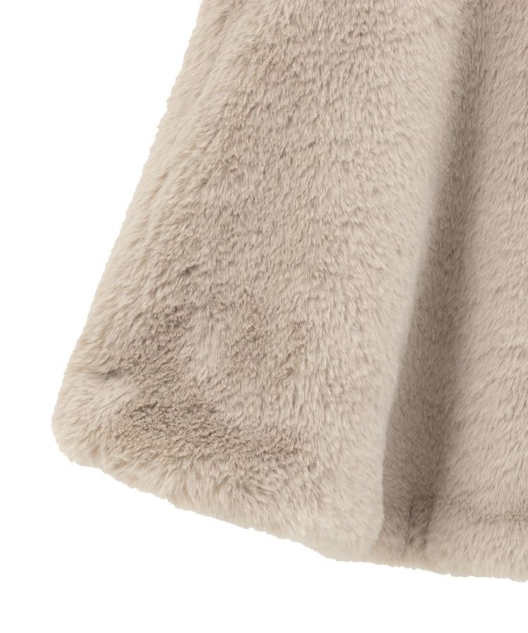 Green Parks「・ELENCARE DUE ペプラムフェイクファーベスト」|ベスト・ジレ|